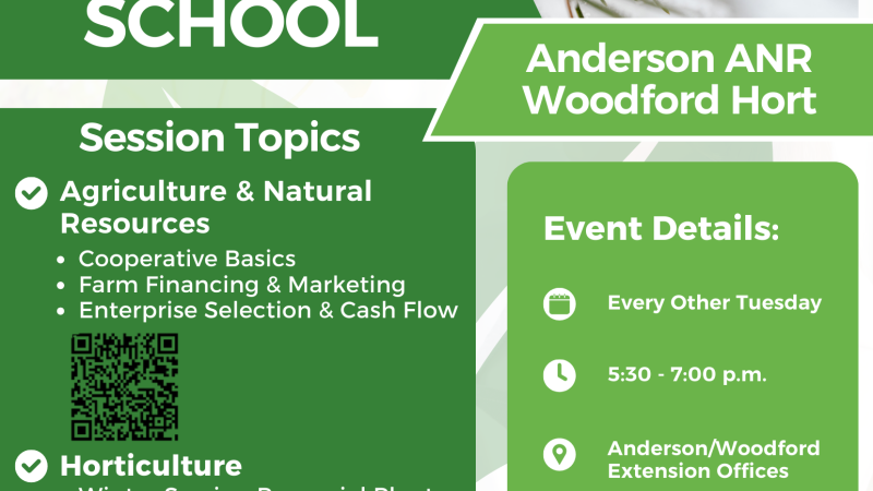 flyer with information about 2026 Winter School